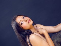 AnnyBlue_ - female with black hair and  small tits webcam at ImLive