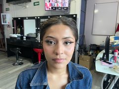 AnnyBleu - female with black hair and  big tits webcam at LiveJasmin