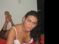 Anghelyka - shemale with black hair and  small tits webcam at ImLive