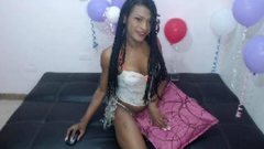 AshleyDoll1 - shemale with black hair webcam at ImLive