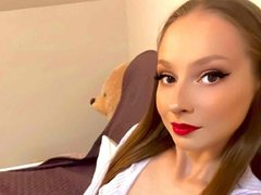 Beatricejennifer - blond female with  small tits webcam at LiveJasmin