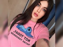 Black_Angel - female with brown hair and  small tits webcam at ImLive