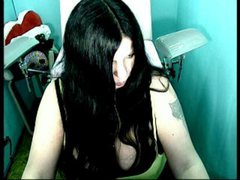 BlackyCattyX - female with black hair and  big tits webcam at ImLive