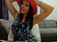 BlueAbbyy - female with brown hair and  big tits webcam at ImLive