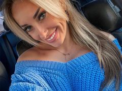 BustyBlond888 - blond female webcam at ImLive