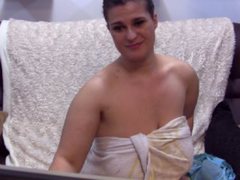 ClaraDoubleD - female with brown hair and  big tits webcam at ImLive
