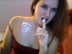 DesireDiane - female with brown hair and  small tits webcam at ImLive