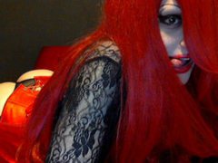 Eden_glam - shemale with red hair and  small tits webcam at ImLive
