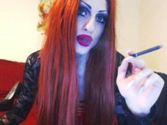 Eden_glam - shemale with red hair and  small tits webcam at ImLive