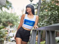 EleanorStylee - female with black hair and  small tits webcam at ImLive