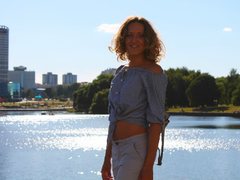 ElysonLangTRUE - blond female with  small tits webcam at ImLive