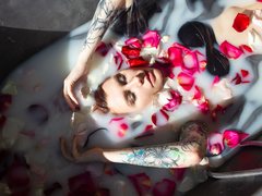 EmmaStep - female with red hair webcam at LiveJasmin