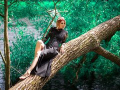 EmmaStep - female with red hair webcam at LiveJasmin