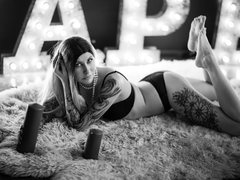 EmmaStep - female with red hair webcam at LiveJasmin