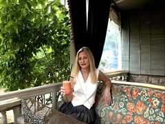 EvaUeslym - blond female with  small tits webcam at xLoveCam