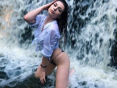 FluffyQBunny - female with black hair and  small tits webcam at xLoveCam