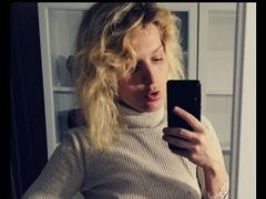 ChristineGlam - blond female with  small tits webcam at LiveJasmin