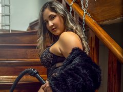 EvilDomQueen - female with brown hair and  big tits webcam at LiveJasmin