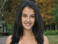 Karinabrunette - female with black hair and  small tits webcam at ImLive