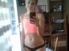 KissSweetGirlll - blond female with  small tits webcam at ImLive