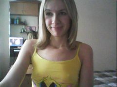 KissSweetGirlll - blond female with  small tits webcam at ImLive