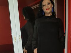 LADYBUSTY - female with black hair and  small tits webcam at ImLive