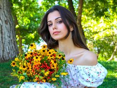 LaraSanders - female with brown hair and  small tits webcam at LiveJasmin