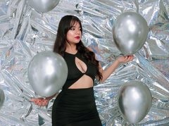 LeaMont - female with black hair and  small tits webcam at ImLive