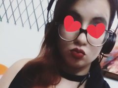 Leannefoxy - female with red hair and  big tits webcam at LiveJasmin