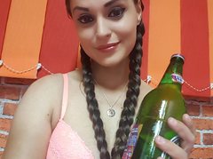 LenaSweet - female with brown hair and  small tits webcam at ImLive