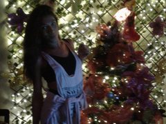 DOLCENOIR - shemale with black hair and  small tits webcam at ImLive