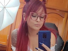 LolaRousse - female with red hair and  big tits webcam at LiveJasmin
