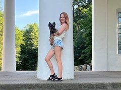 LunaLickss - female with red hair and  big tits webcam at ImLive