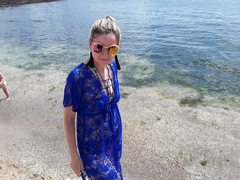MeganFine - blond female with  small tits webcam at ImLive