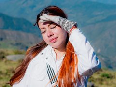 Meghanwhite - female with red hair and  small tits webcam at ImLive