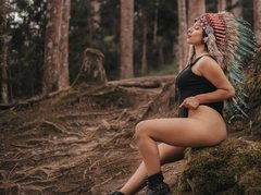 MilaQu - female with black hair and  small tits webcam at ImLive