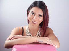 MilennaJames - female with red hair webcam at ImLive