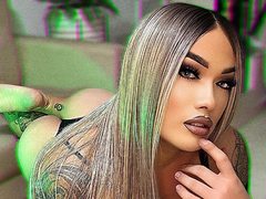 Miss9inchs - blond shemale webcam at ImLive