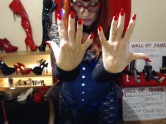mistressmidnite - female with red hair and  small tits webcam at ImLive