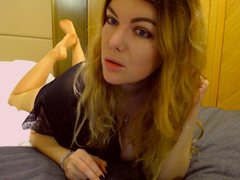 MsClassy - blond female with  big tits webcam at ImLive