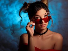 NataliaWaller - blond female with  small tits webcam at LiveJasmin