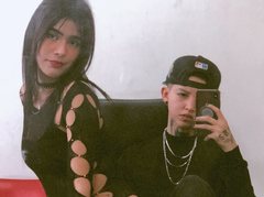 NicoAndCoraline - female with black hair and  small tits webcam at xLoveCam