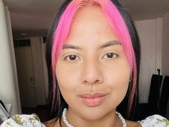 NinaDevillee - female with brown hair and  small tits webcam at ImLive