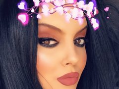 PrincesssAnisia - female with black hair and  big tits webcam at ImLive