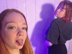 RadiantStwo - female with red hair and  big tits webcam at xLoveCam