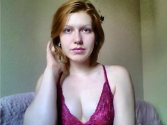 RinettaLove1 - female with red hair and  small tits webcam at ImLive
