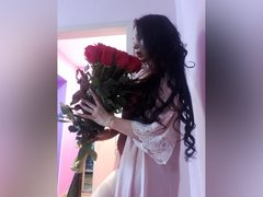 RittaSweetRose - female with black hair and  small tits webcam at xLoveCam