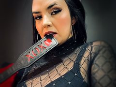 fetishpain01 - female with black hair and  big tits webcam at ImLive