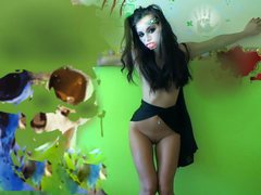 SexySugarFlaMe - blond female with  small tits webcam at ImLive