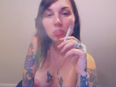 aTattooedCutie - female with brown hair and  big tits webcam at LiveJasmin